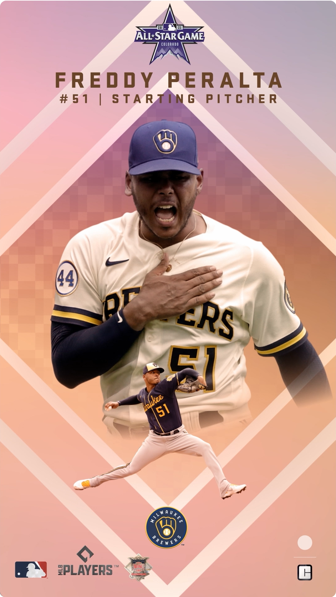 Freddy Peralta (312/409) NFT artwork