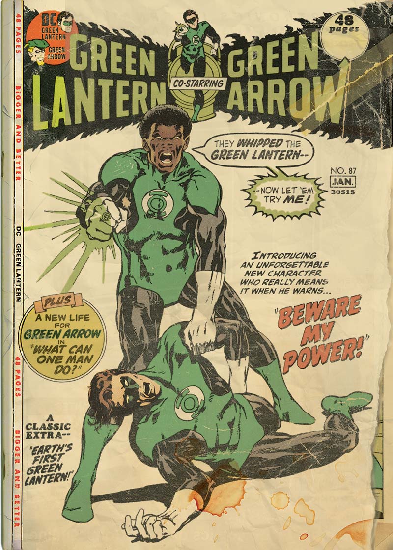 Green Lantern 87 573 NFT artwork