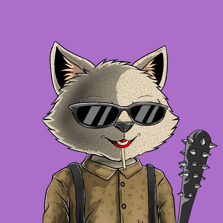 WallowCats #254 NFT artwork