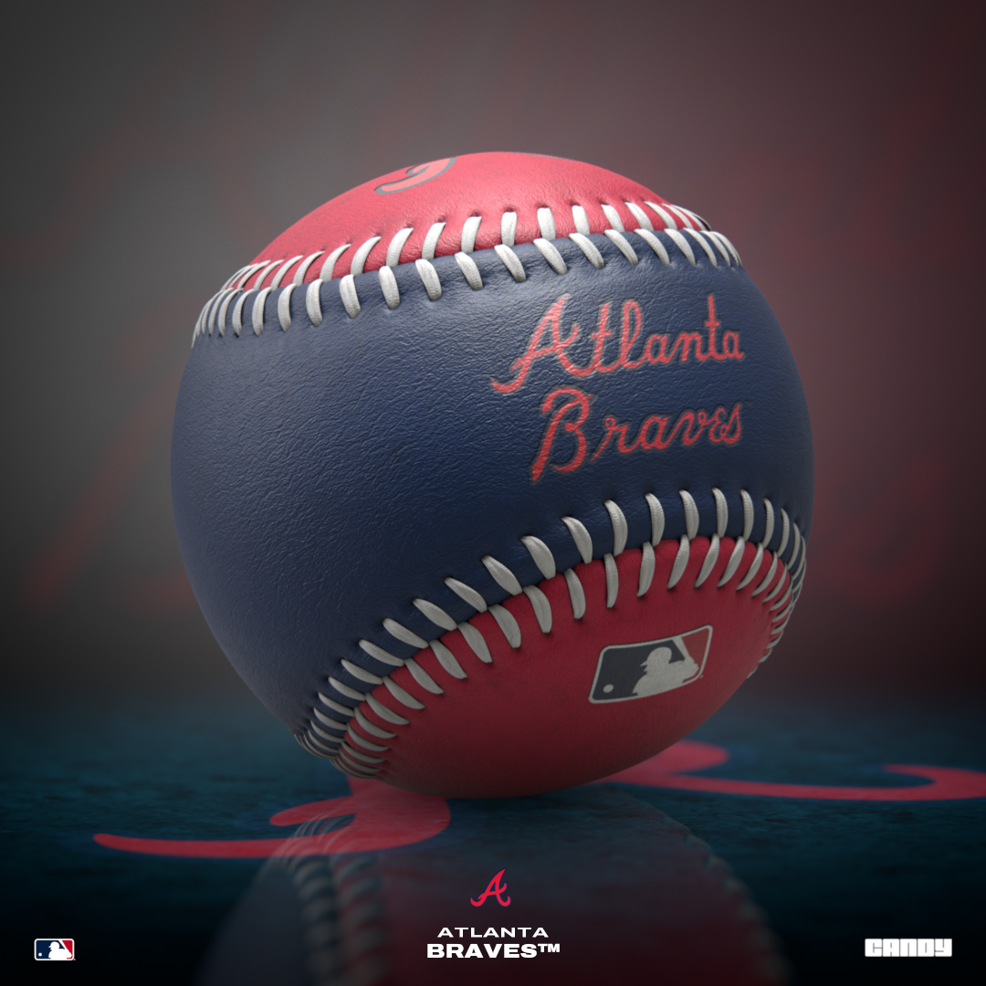2024 Atlanta Braves Baseball NFT artwork