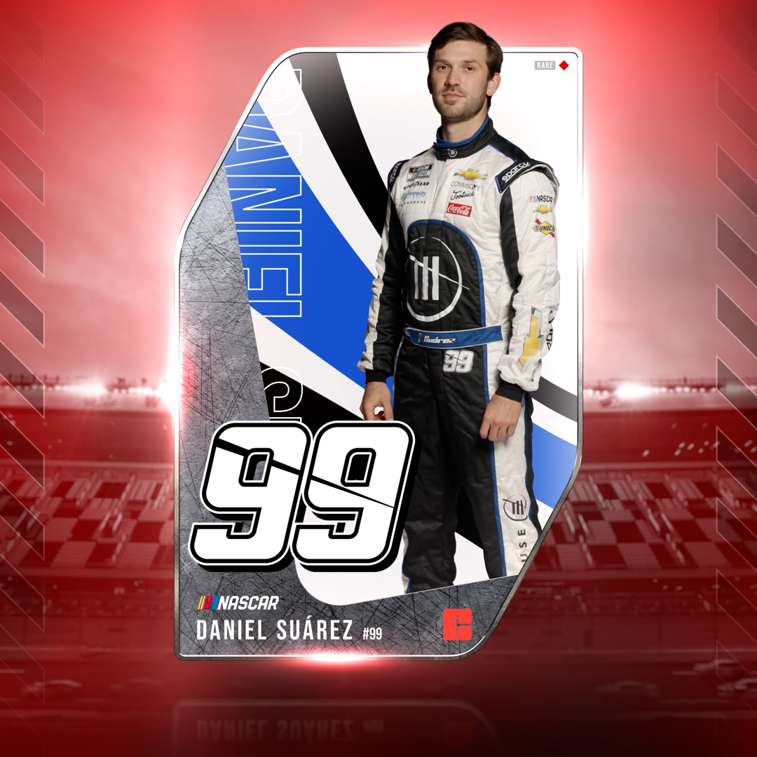 Daniel Suarez (18/99) NFT artwork