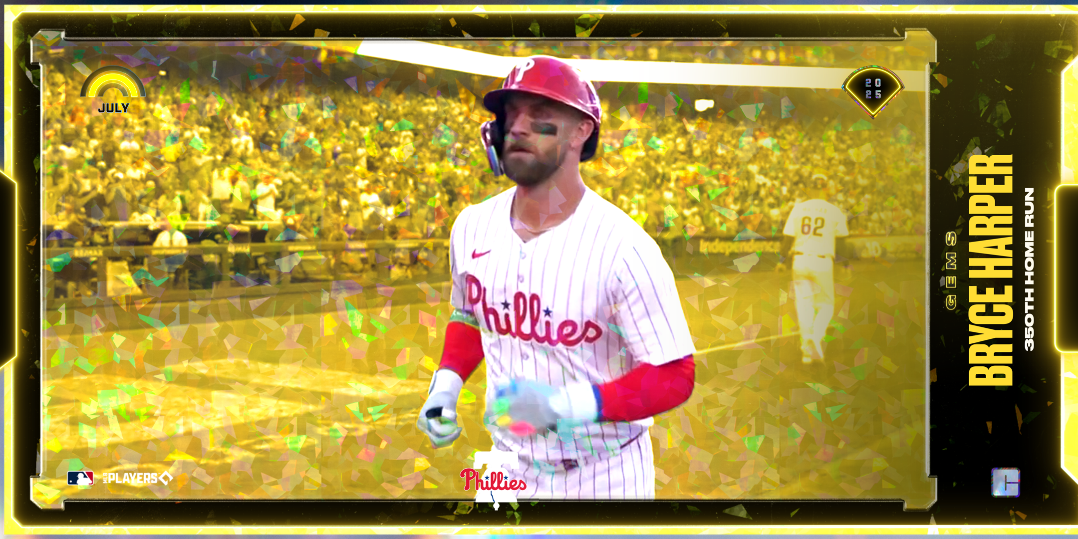 Bryce Harper - 350th Home Run 5 NFT artwork