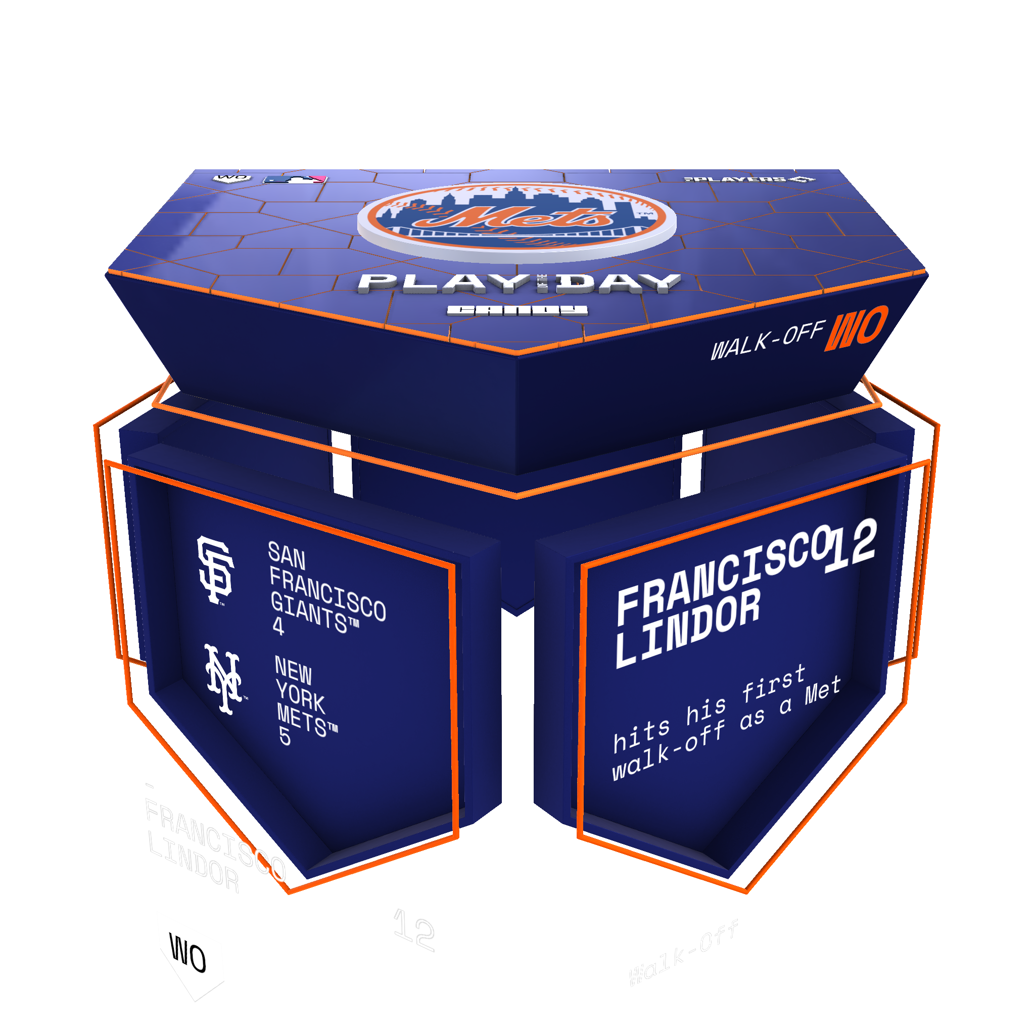 Francisco Lindors Walkoff 97 NFT artwork
