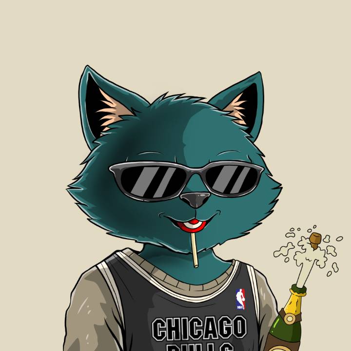 WallowCats #310 NFT artwork