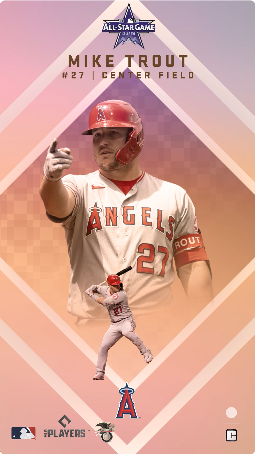 Mike Trout (14/409) NFT artwork
