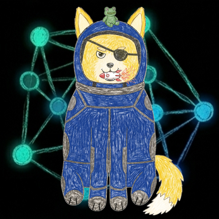 Space Shibas #29 NFT artwork