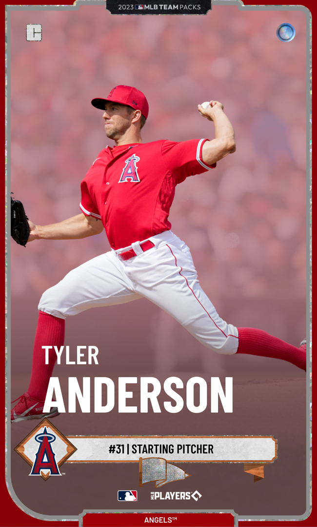Tyler Anderson (927/1000) NFT artwork