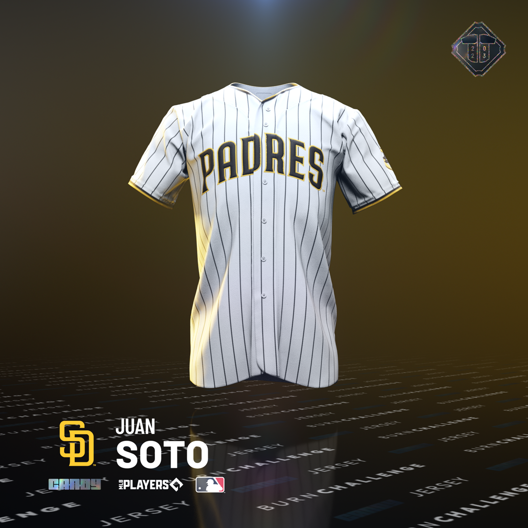 2023 MLB Jerseys San Diego 9 NFT artwork