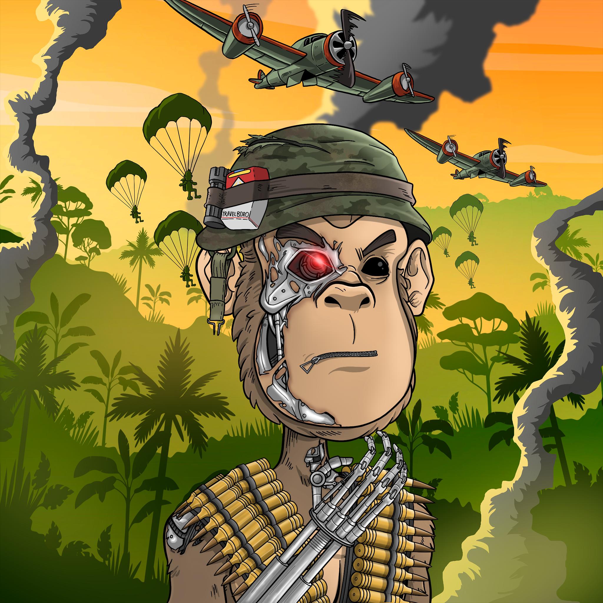 Time Traveling Chimp #2271 NFT artwork