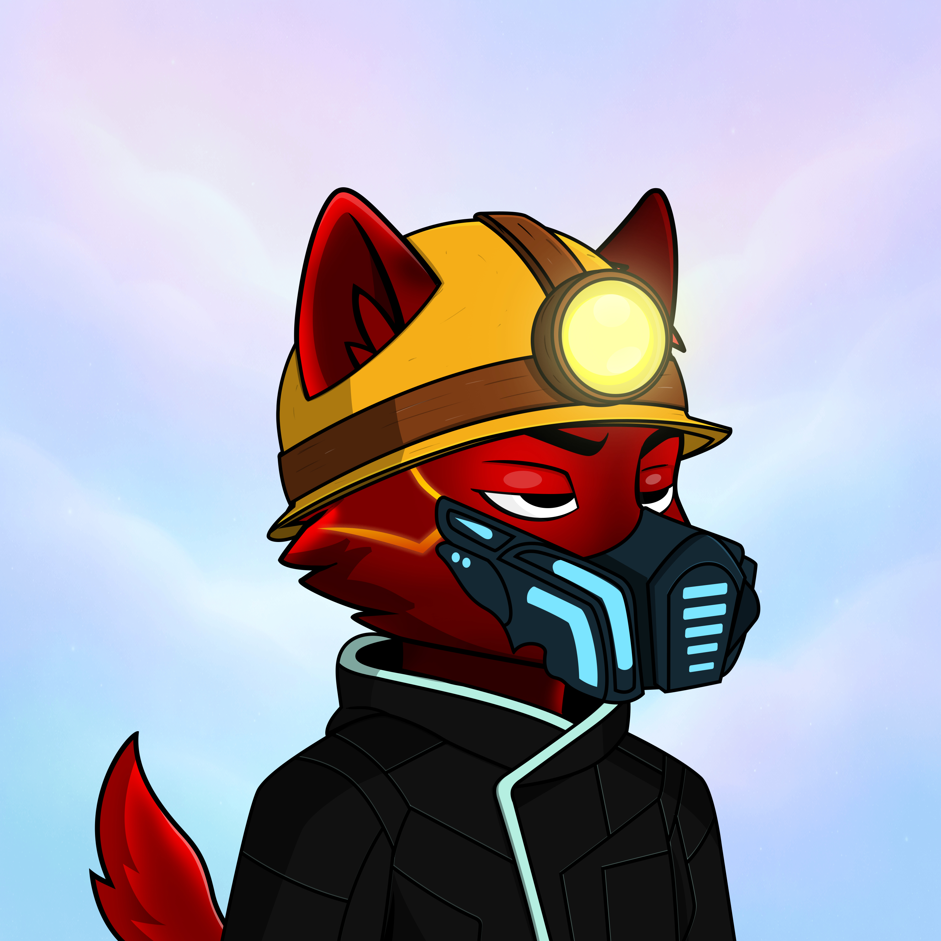 Apex Wolf #2603 NFT artwork