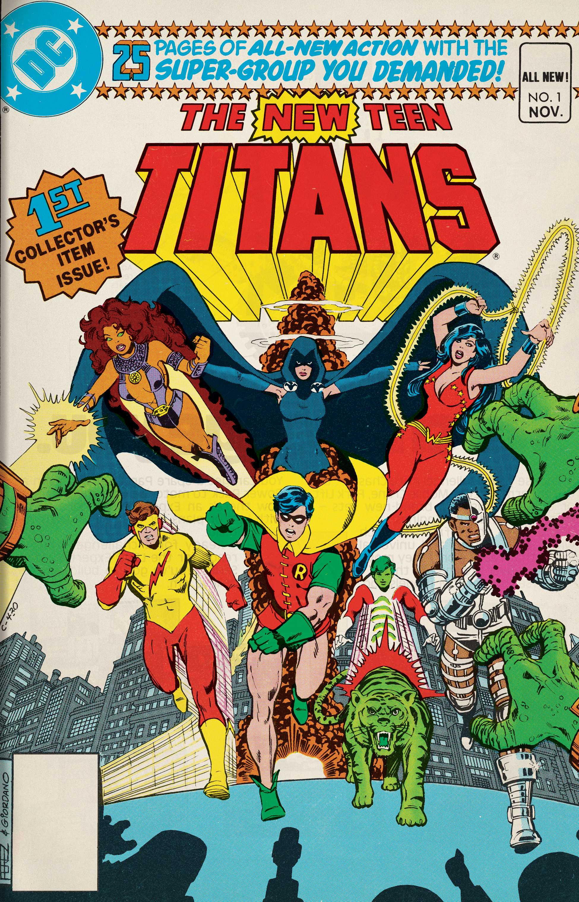 The New Teen Titans 1 41 NFT artwork