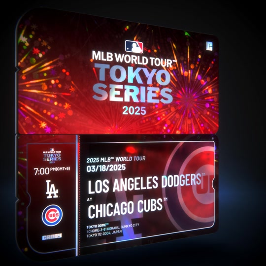 2025 MLB World Tour Tokyo 517 NFT artwork