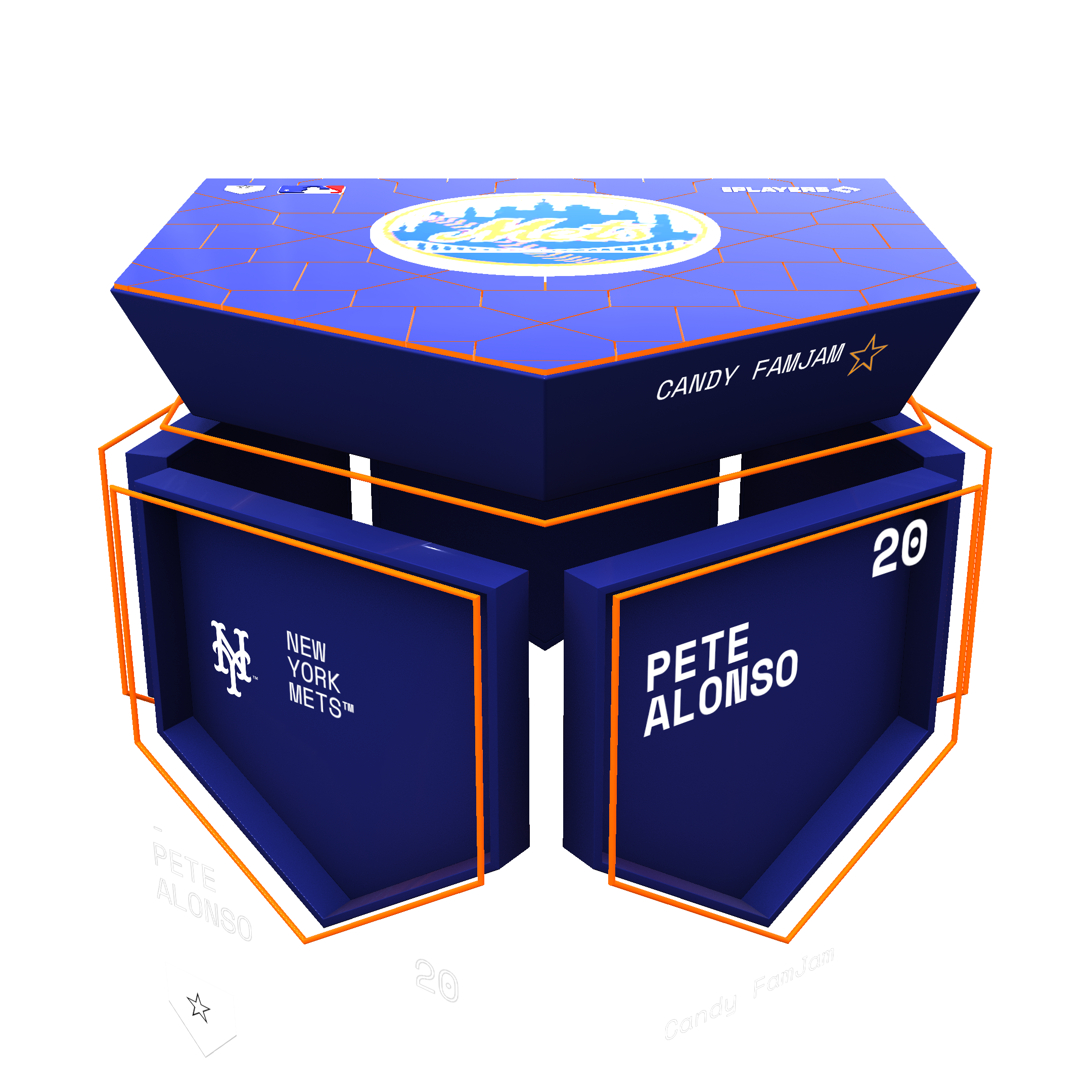 Pete Alonso h 872023 7 NFT artwork