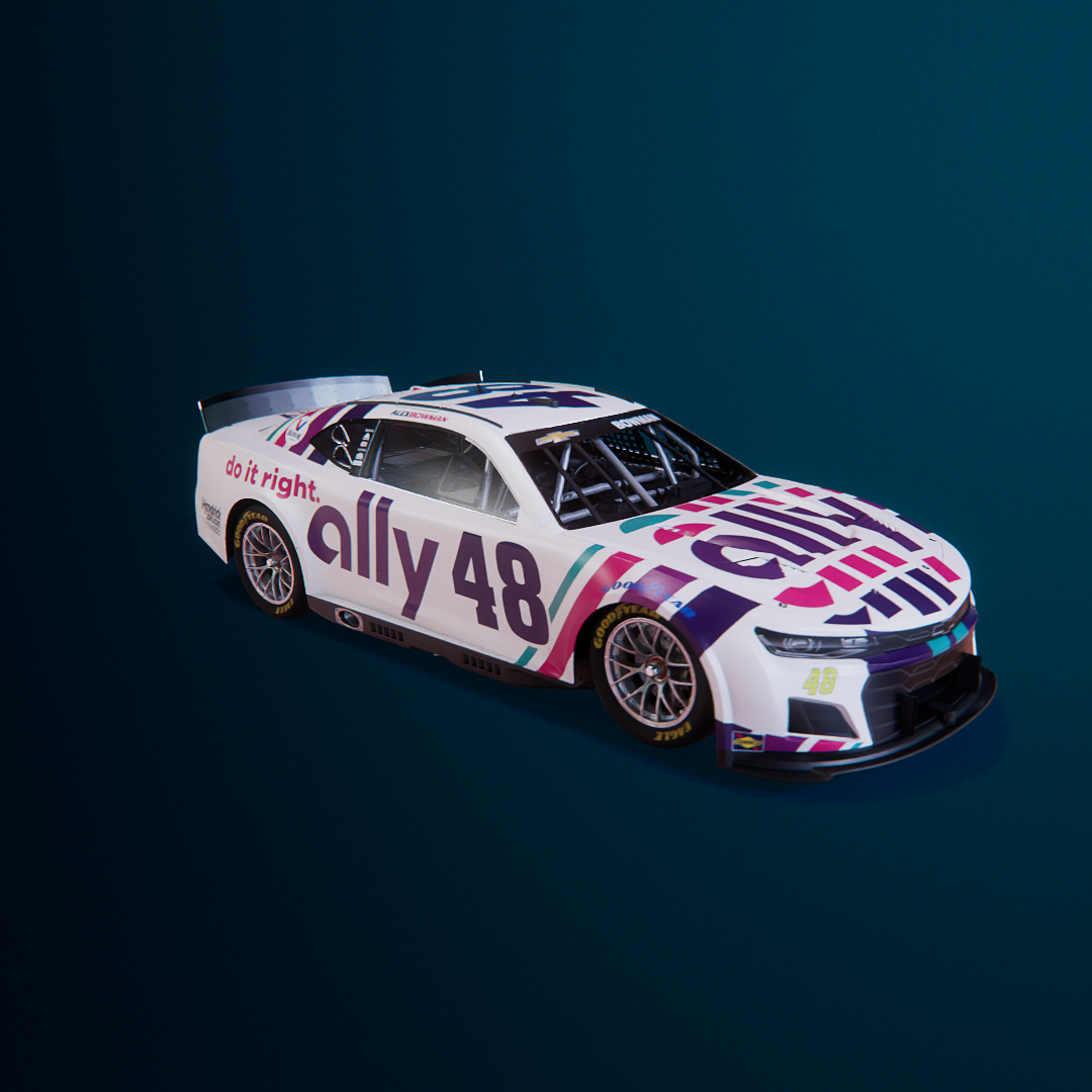 48 Alex Bowman Next Gen Digi 614 NFT artwork