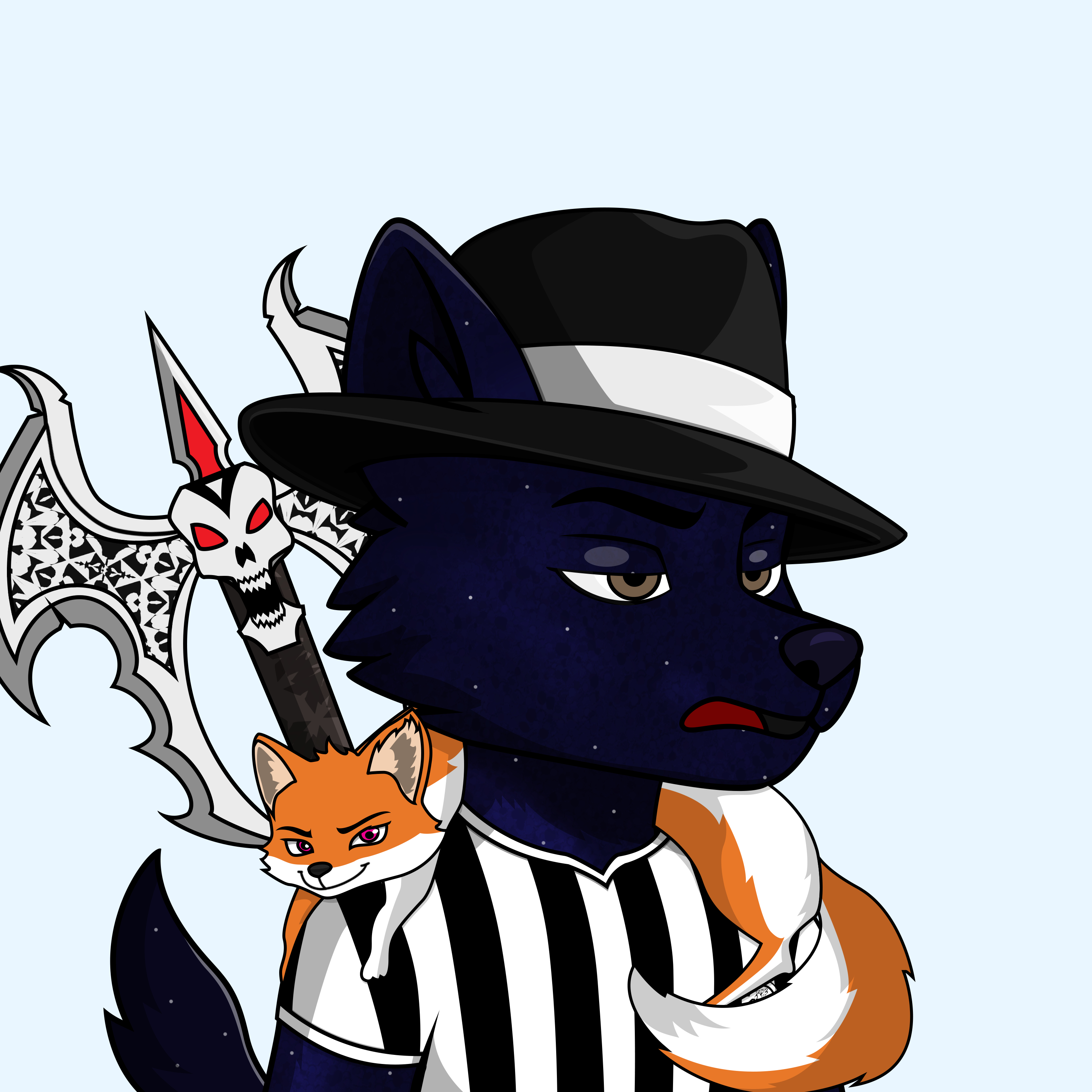 Apex Wolf #2969 NFT artwork