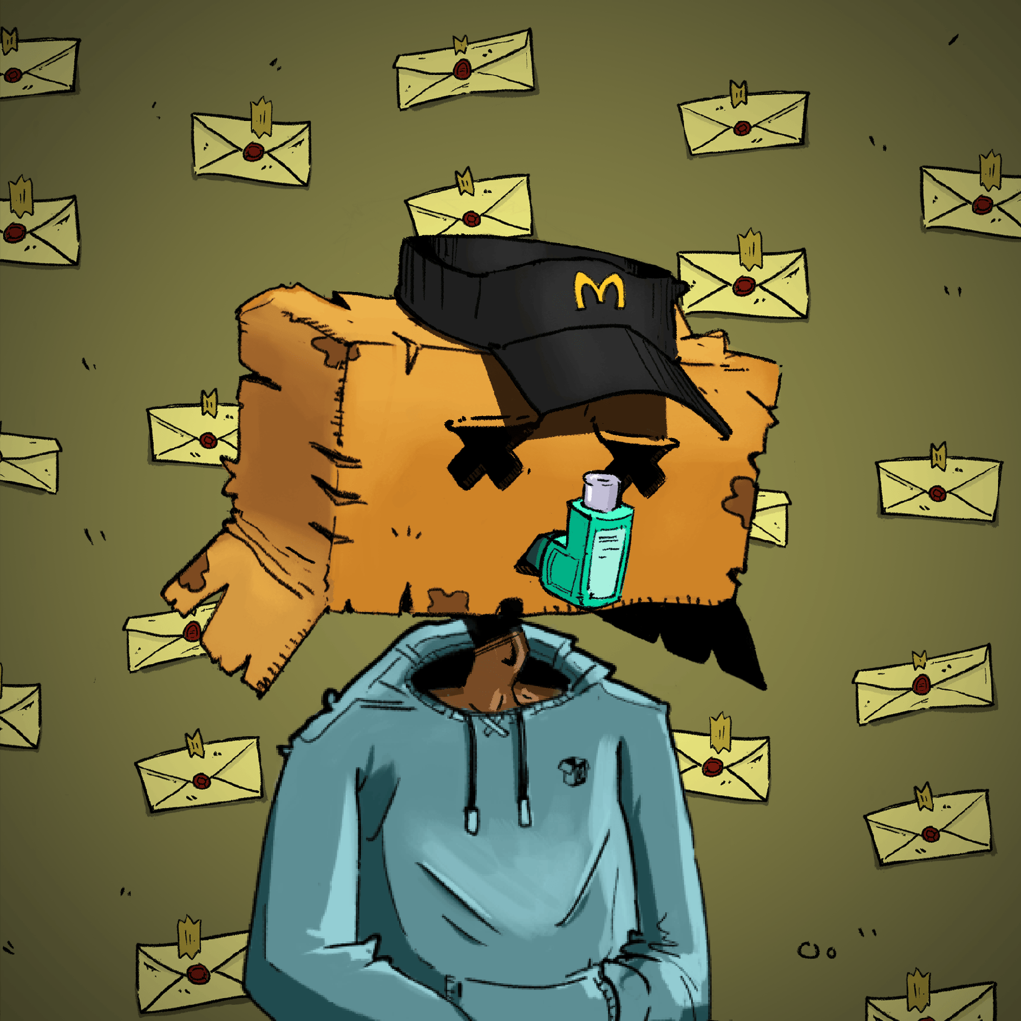 Cardboard Citizens #5576 NFT artwork
