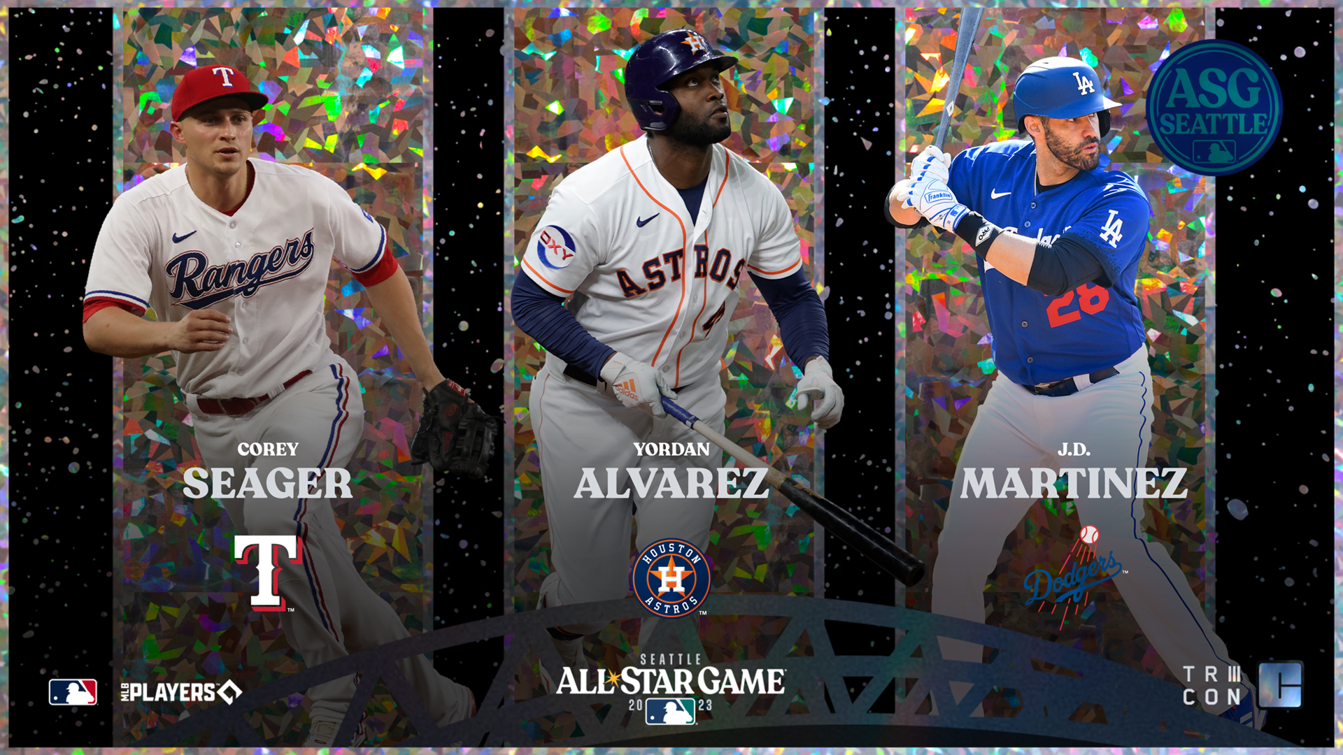 2023 AllStar Tricon Seager A 26 NFT artwork