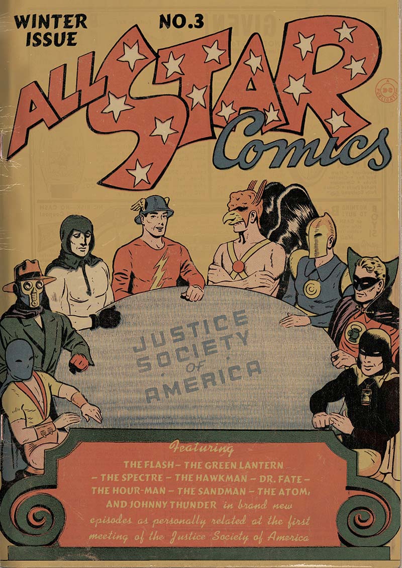 AllStar Comics 3 272 NFT artwork