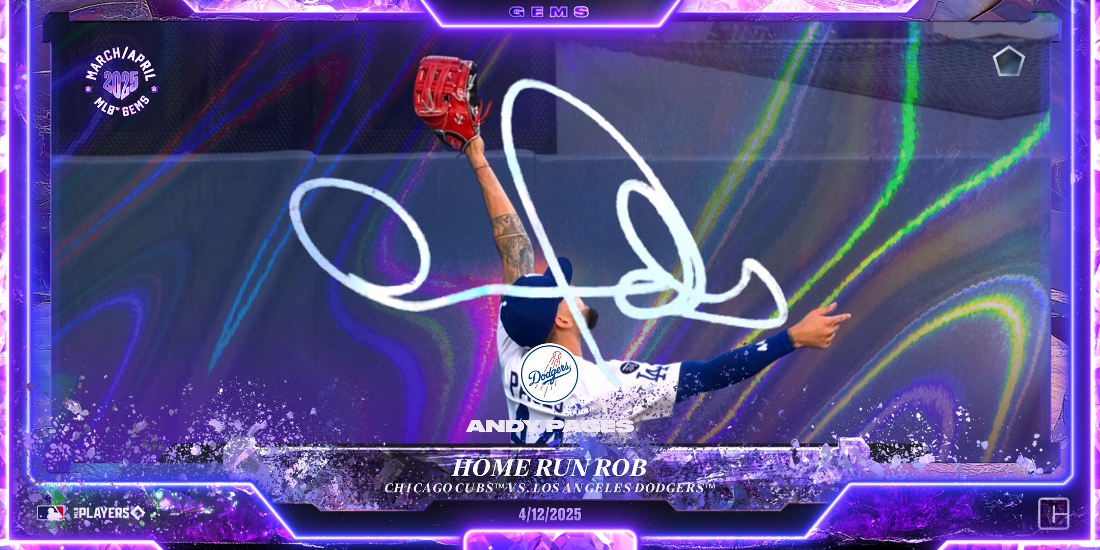 Andy Pages - Home Run Rob 14 NFT artwork