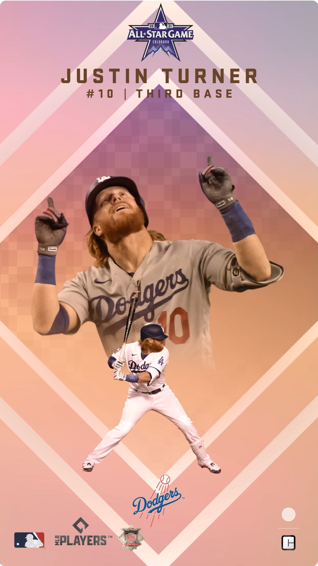 Justin Turner (297/409) NFT artwork