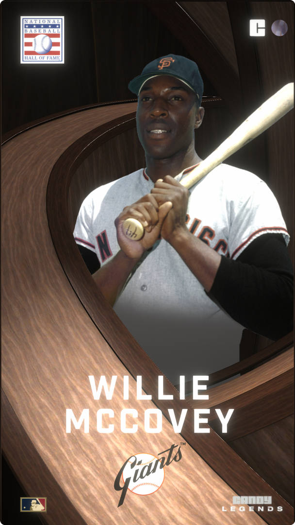 Willie McCovey (134/700) NFT artwork