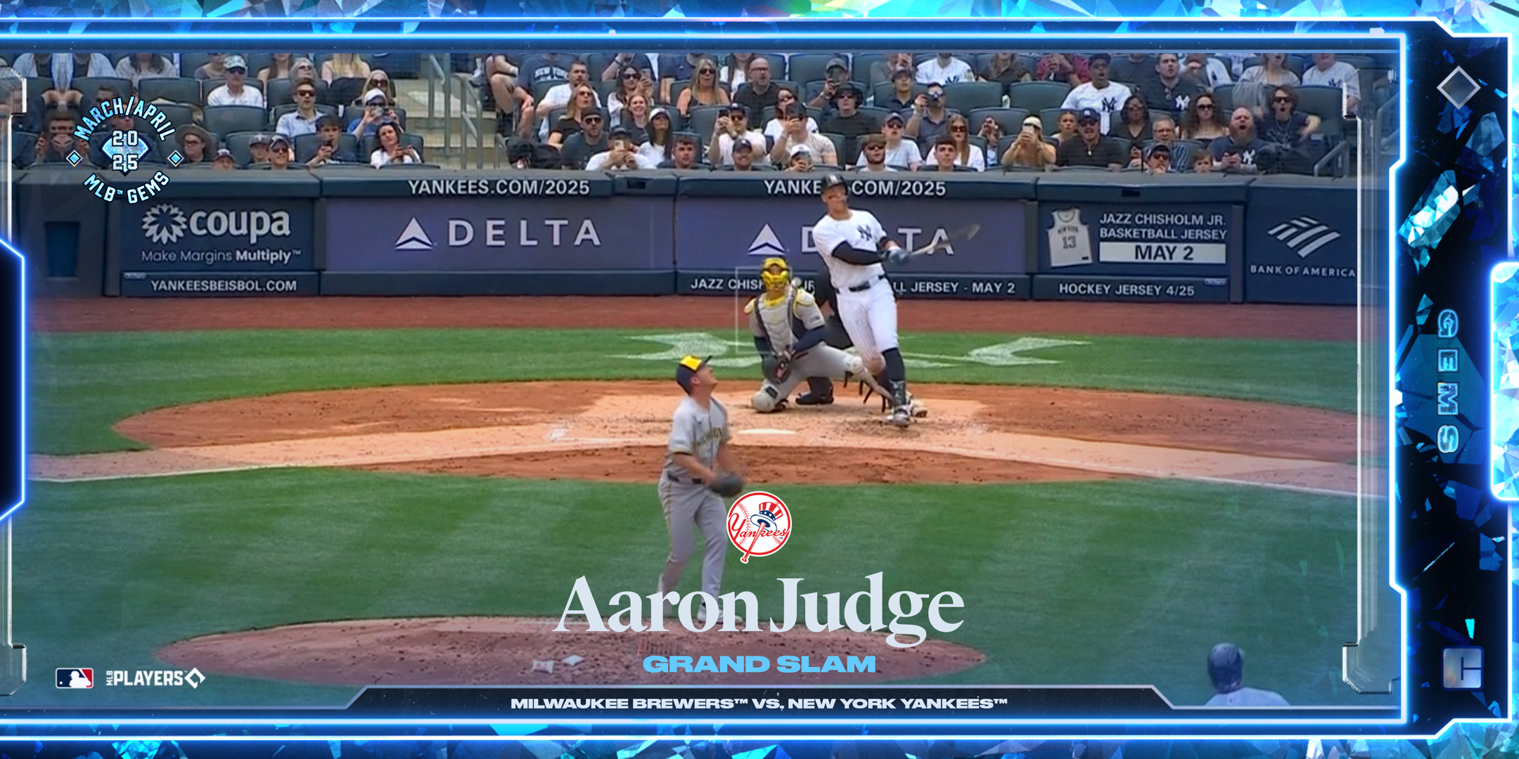 Aaron Judge - Grand Slam 83 NFT artwork