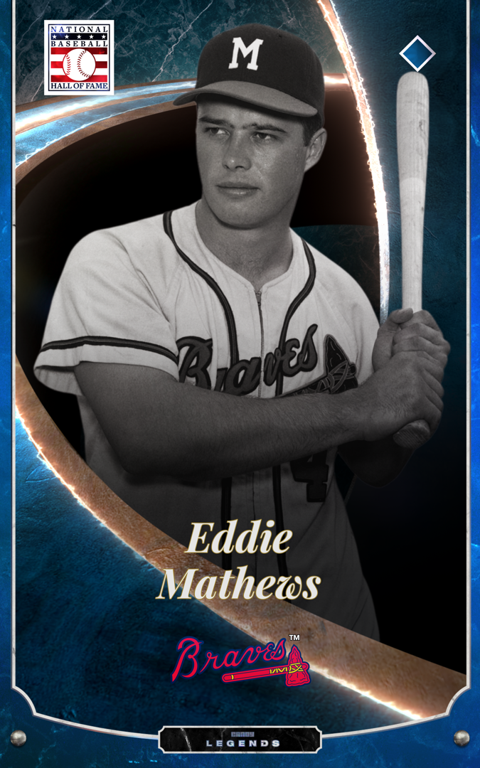 Eddie Mathews (53/80) NFT artwork