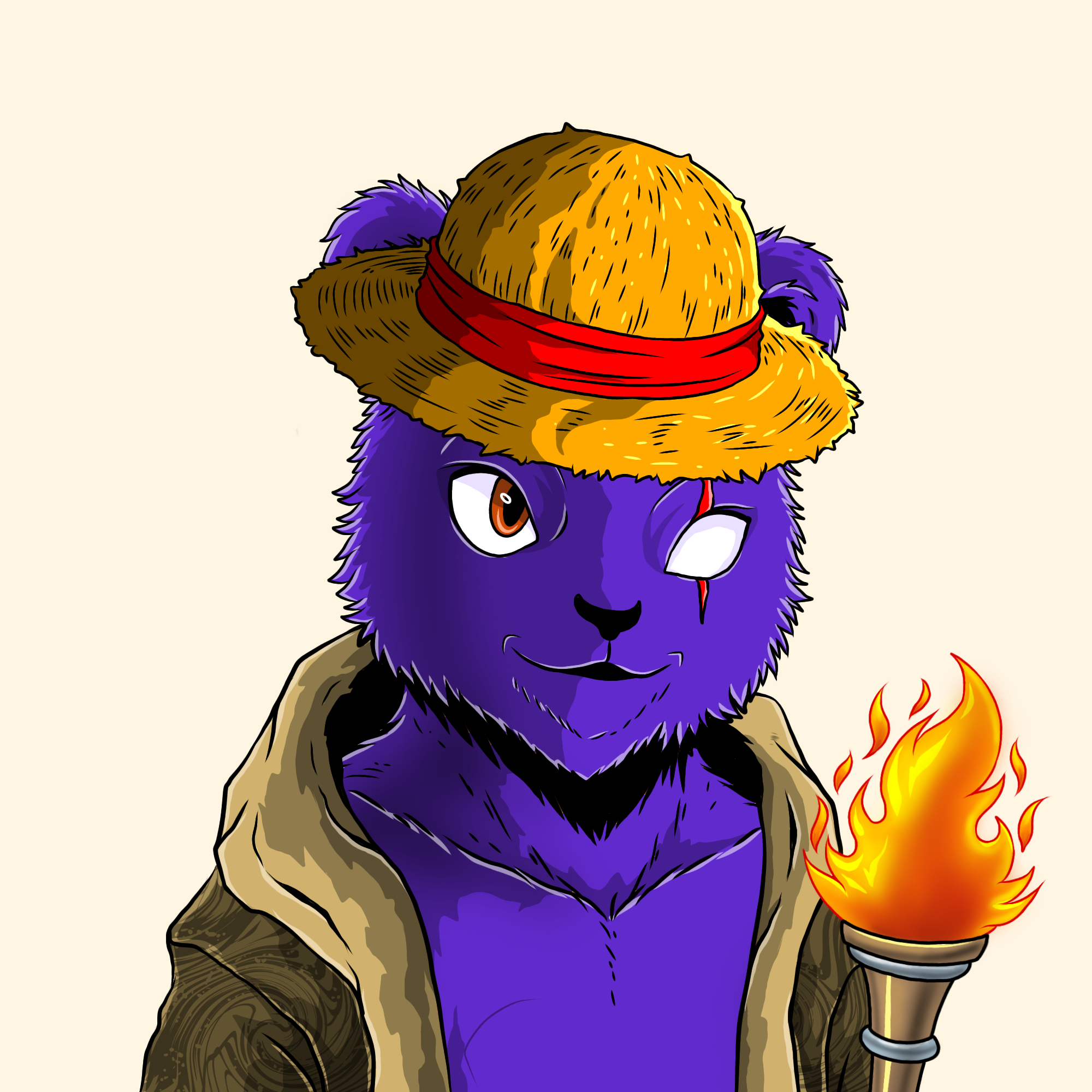 Lucky Bear Club #786 NFT artwork