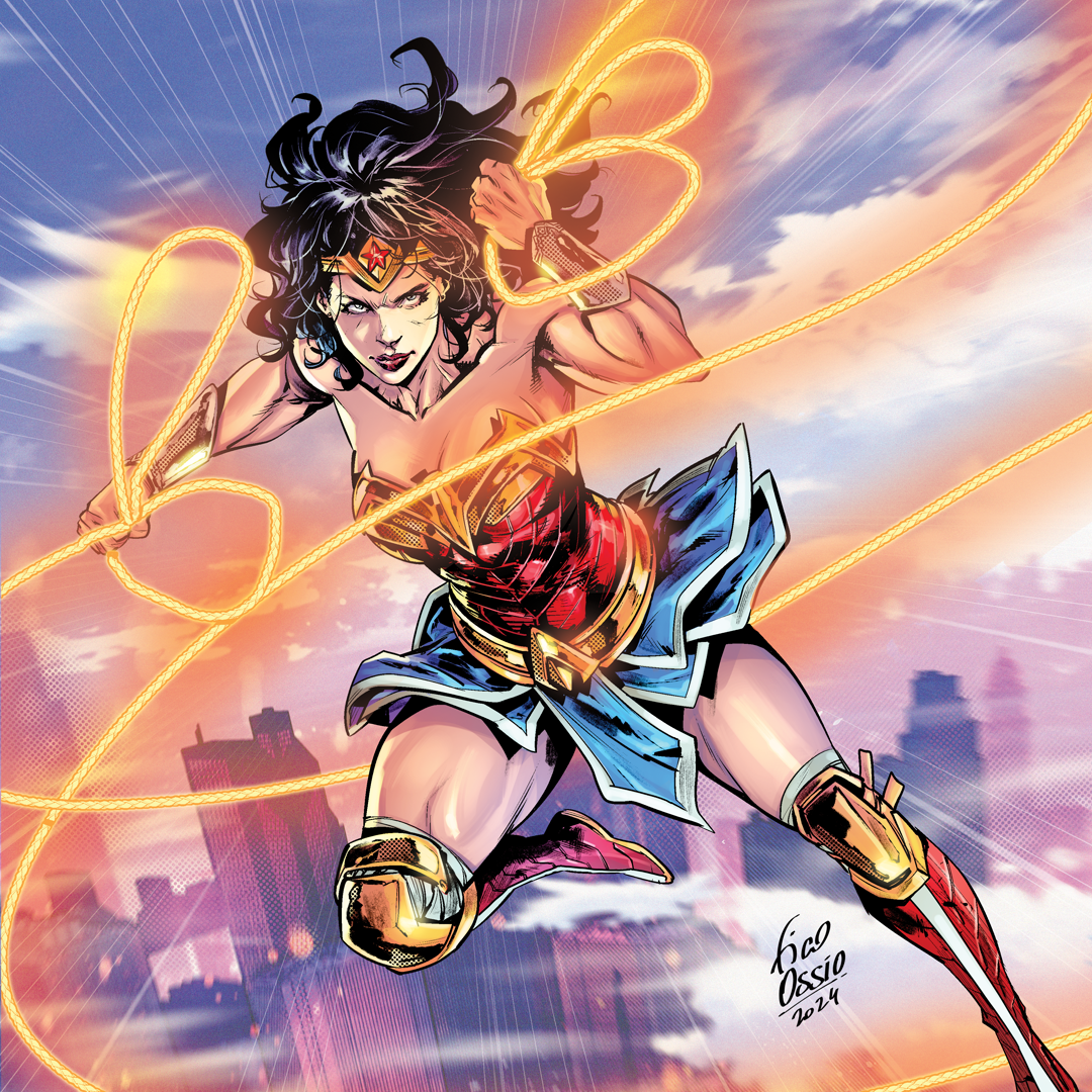Wonder Woman Justice Lea 428 NFT artwork