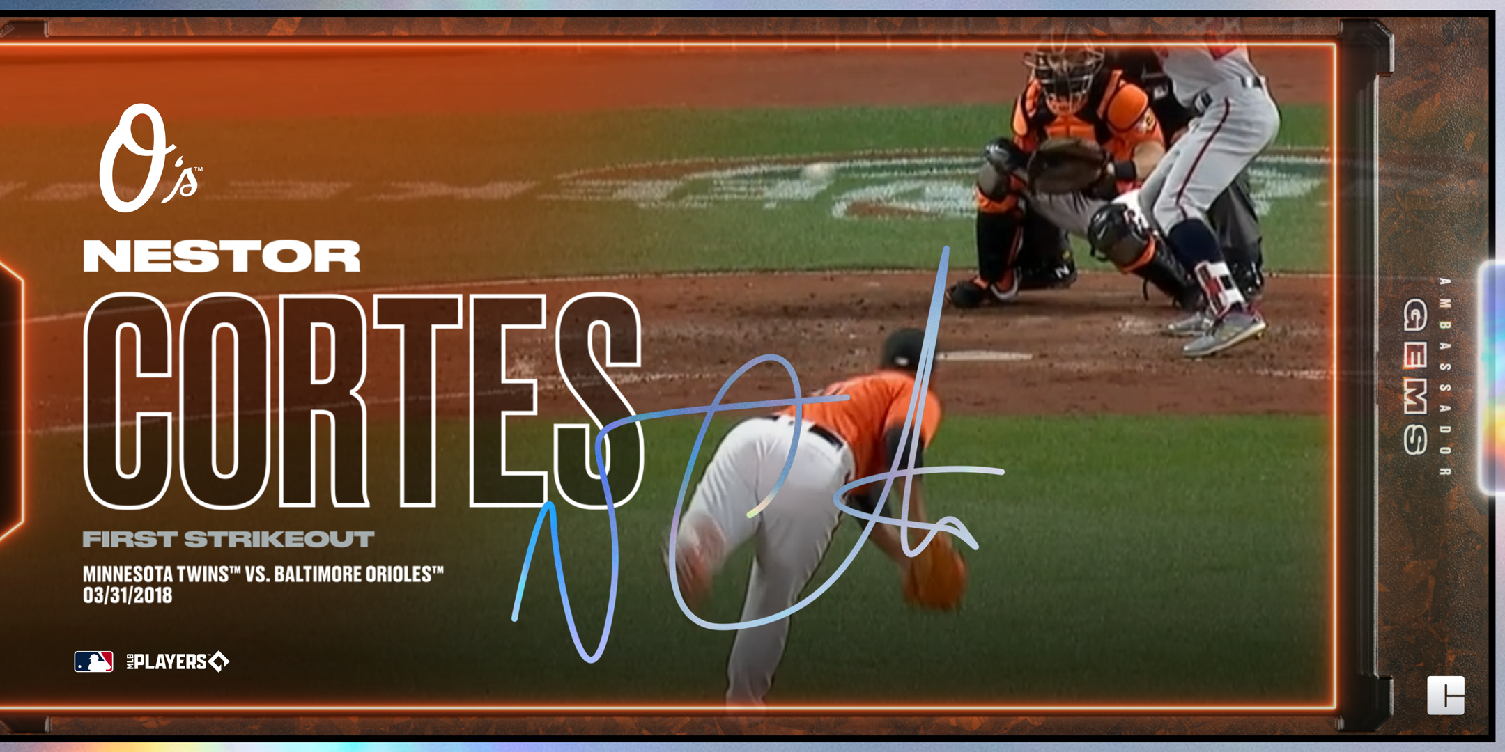 Nestor Cortes First 121 NFT artwork