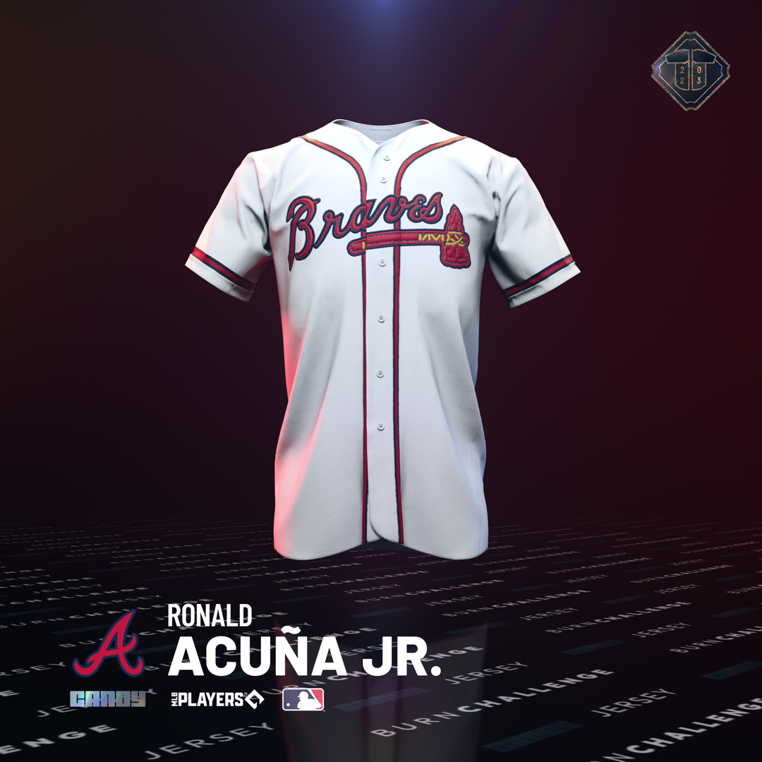 2023 MLB Jerseys Atlanta 54 NFT artwork