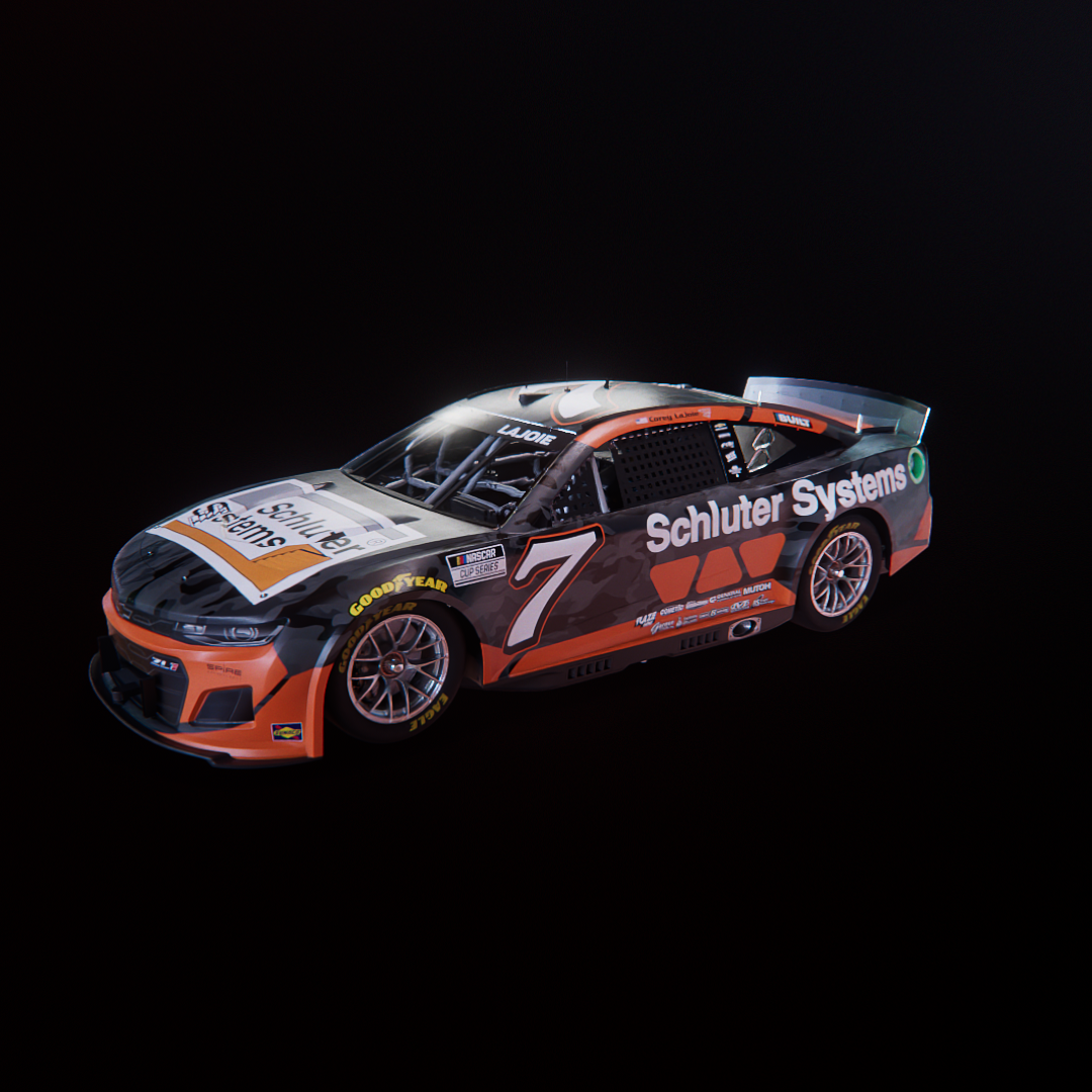 7 Corey LaJoie 2022 DigiCast 43 NFT artwork