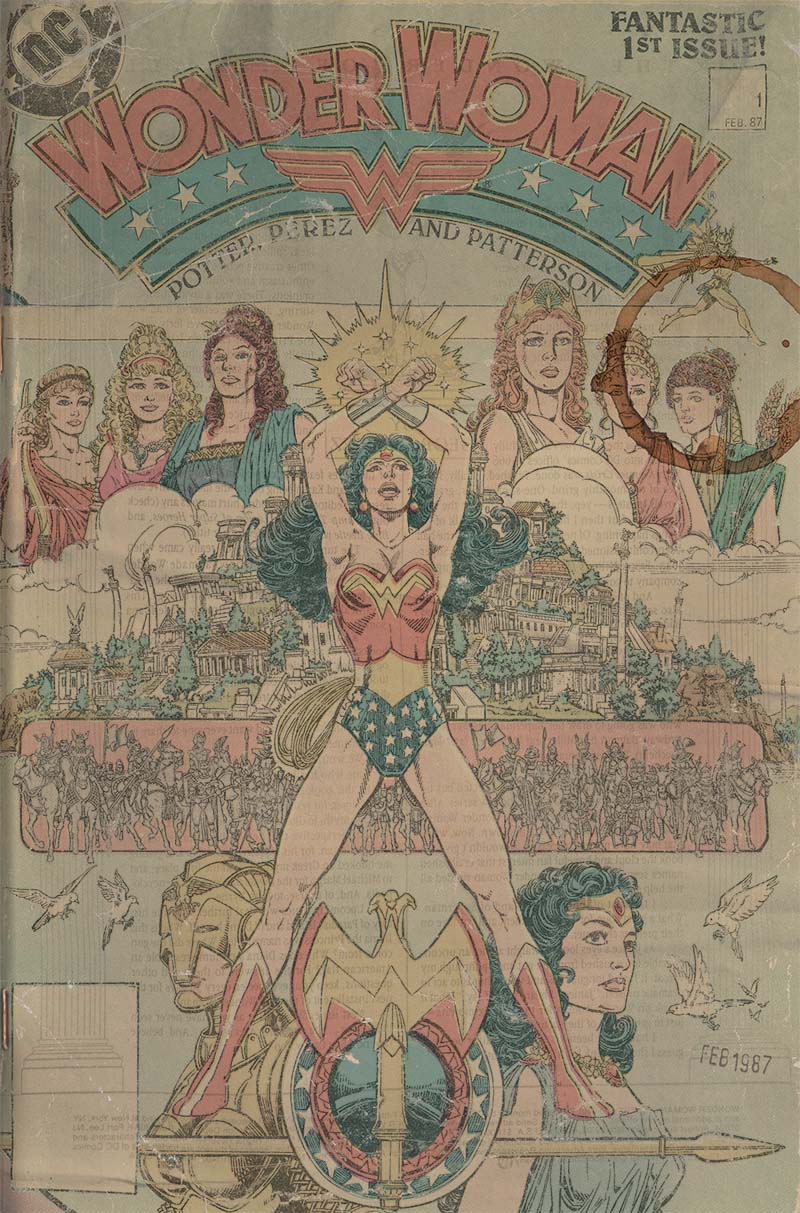 Wonder Woman (1987-2006) #1 447 NFT artwork