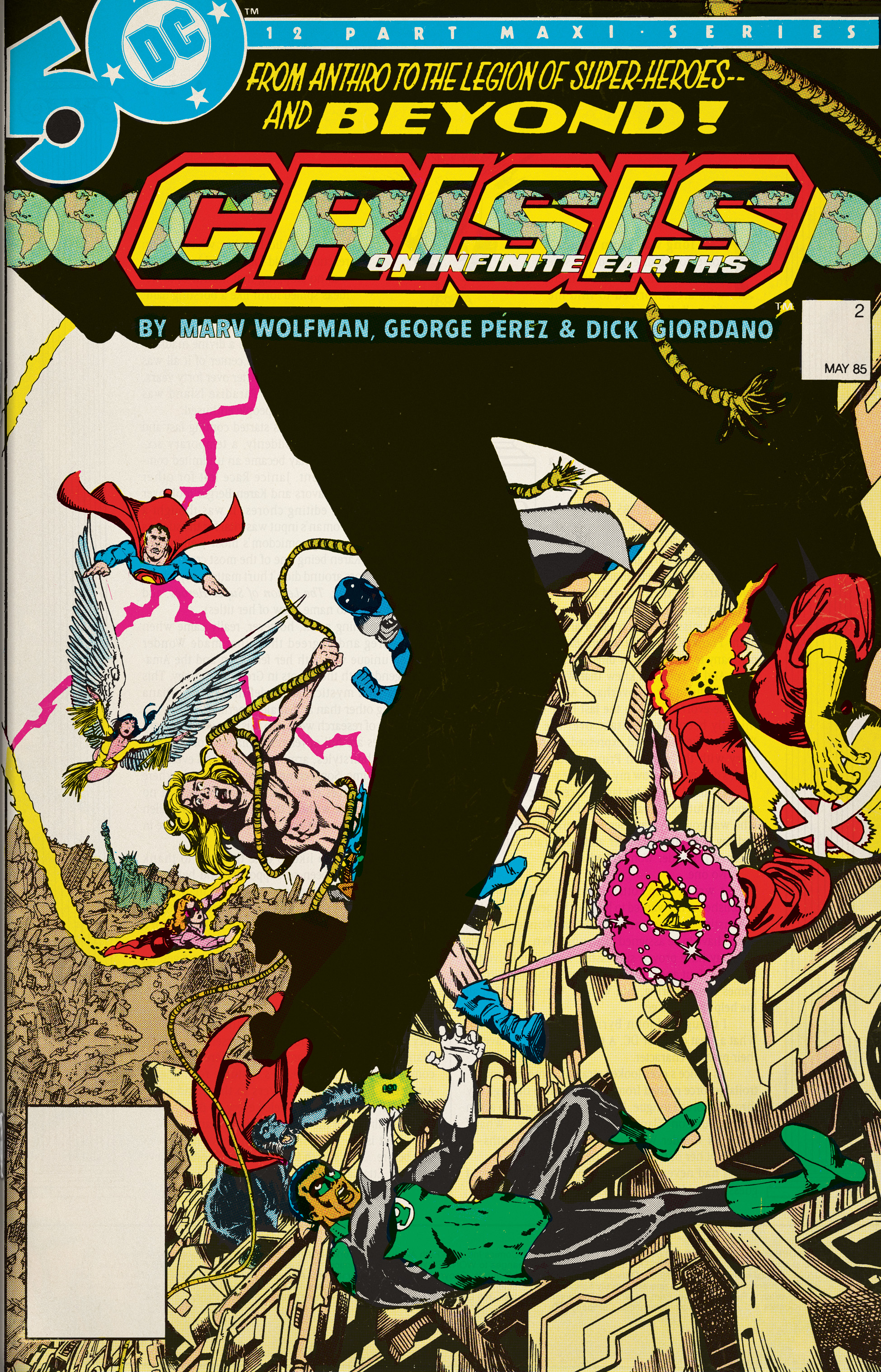 Crisis on Infinite Earths 2 1110 NFT artwork