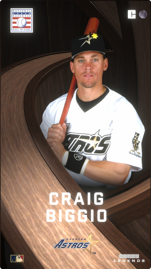 Craig Biggio (578/700) NFT artwork