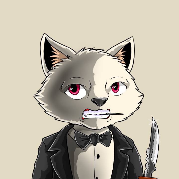 WallowCats #9 NFT artwork