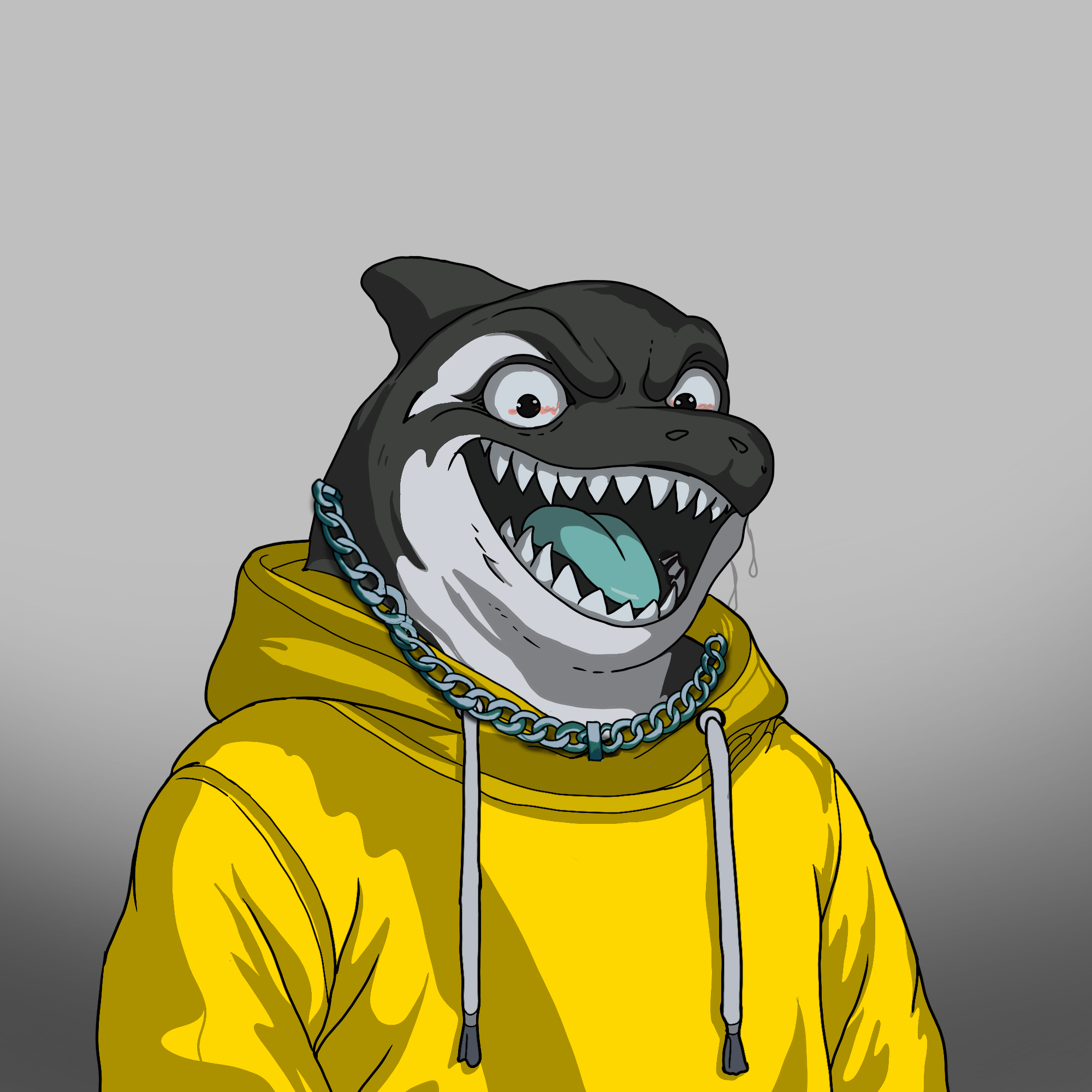 CRAZY ORCAS #64 NFT artwork