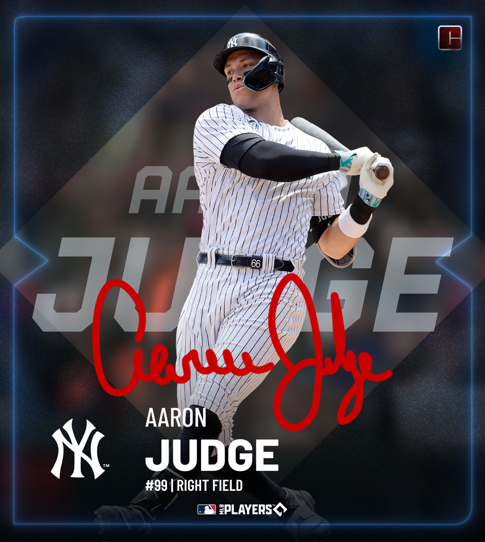 Aaron Judge- Present Insert 27 NFT artwork
