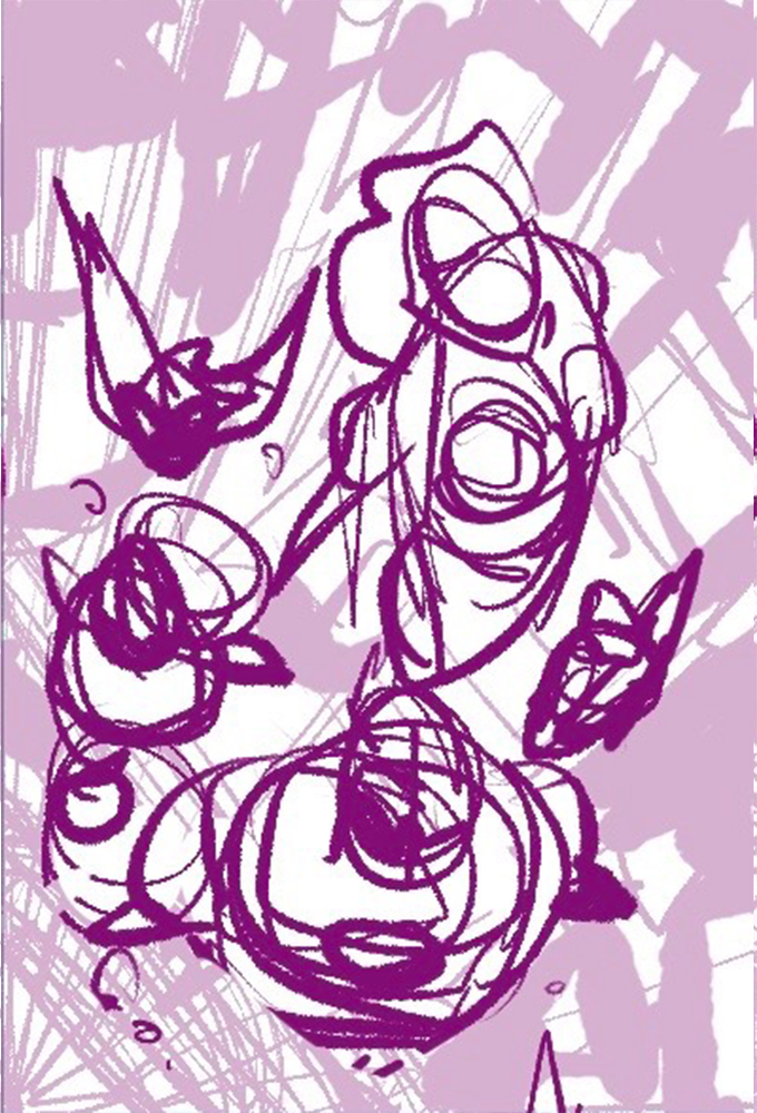 Titans 1 Bernard Chang WIP 857 NFT artwork