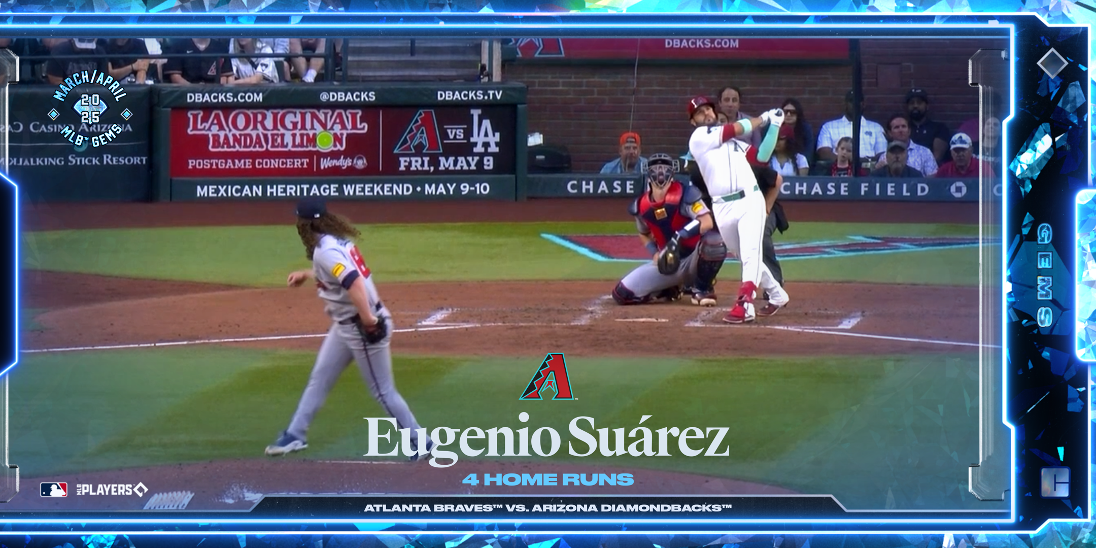 Eugenio Suarez 4 Home Run Game 2 NFT artwork