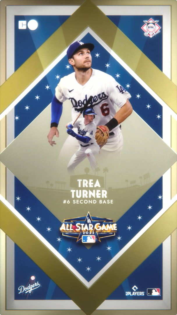Trea Turner (336/388) NFT artwork
