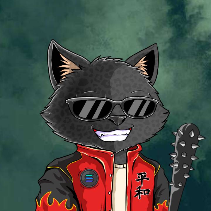 WallowCats #20 NFT artwork