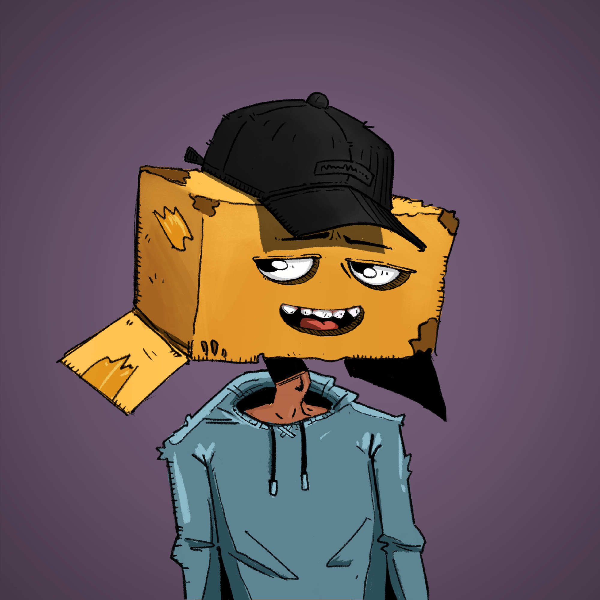 Cardboard Citizens #6371 NFT artwork