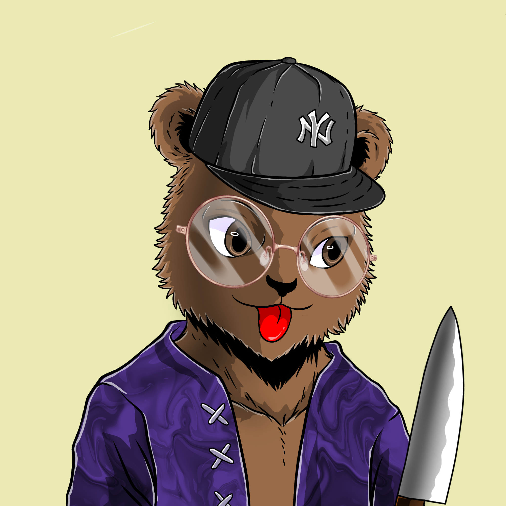 Lucky Bear Club #408 NFT artwork