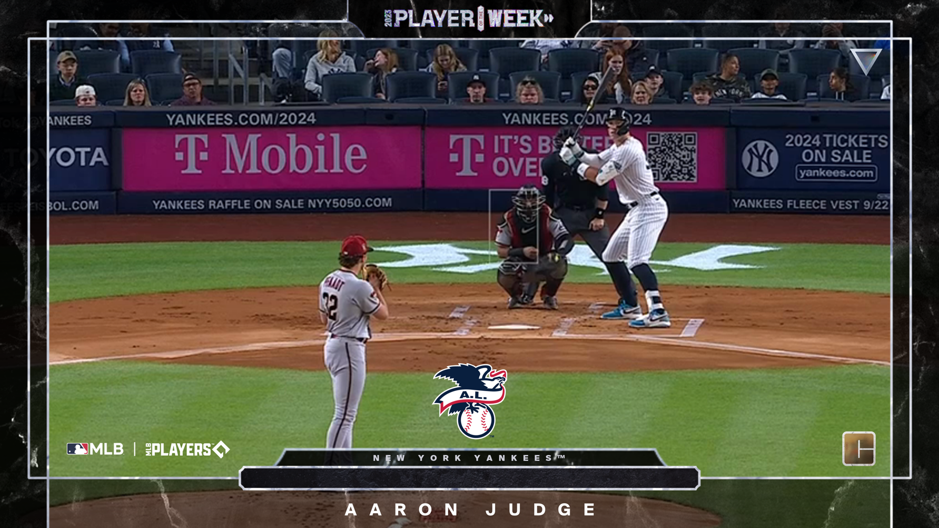 Aaron Judge AL Player of the 18 NFT artwork