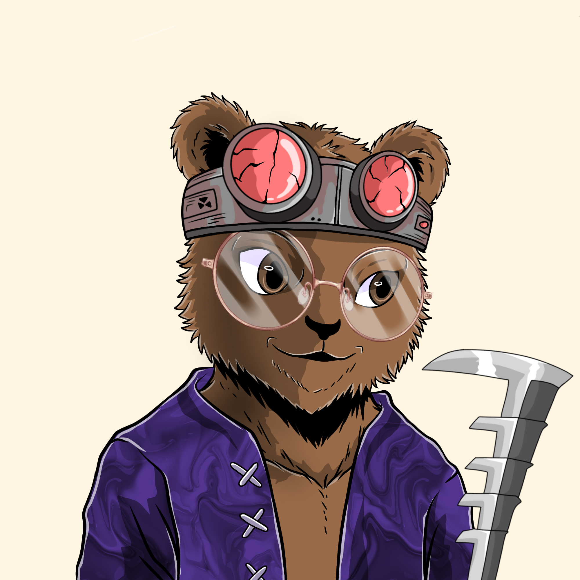 Lucky Bear Club #1836 NFT artwork