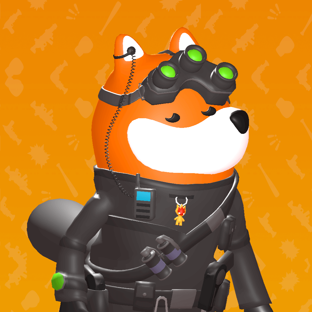 Bonk Agent #2345 NFT artwork