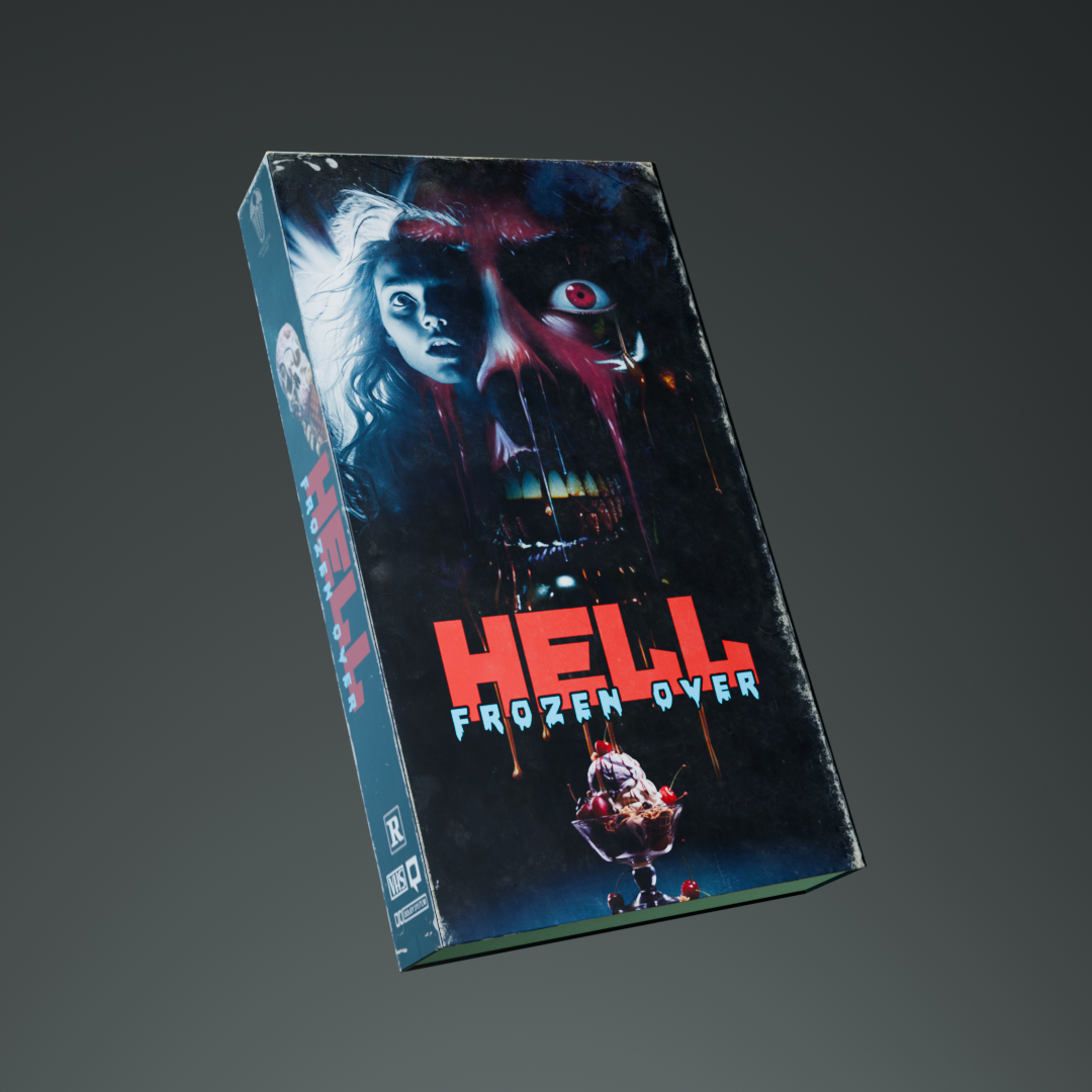 HELL FROZEN OVER VHS TAPE NFT artwork