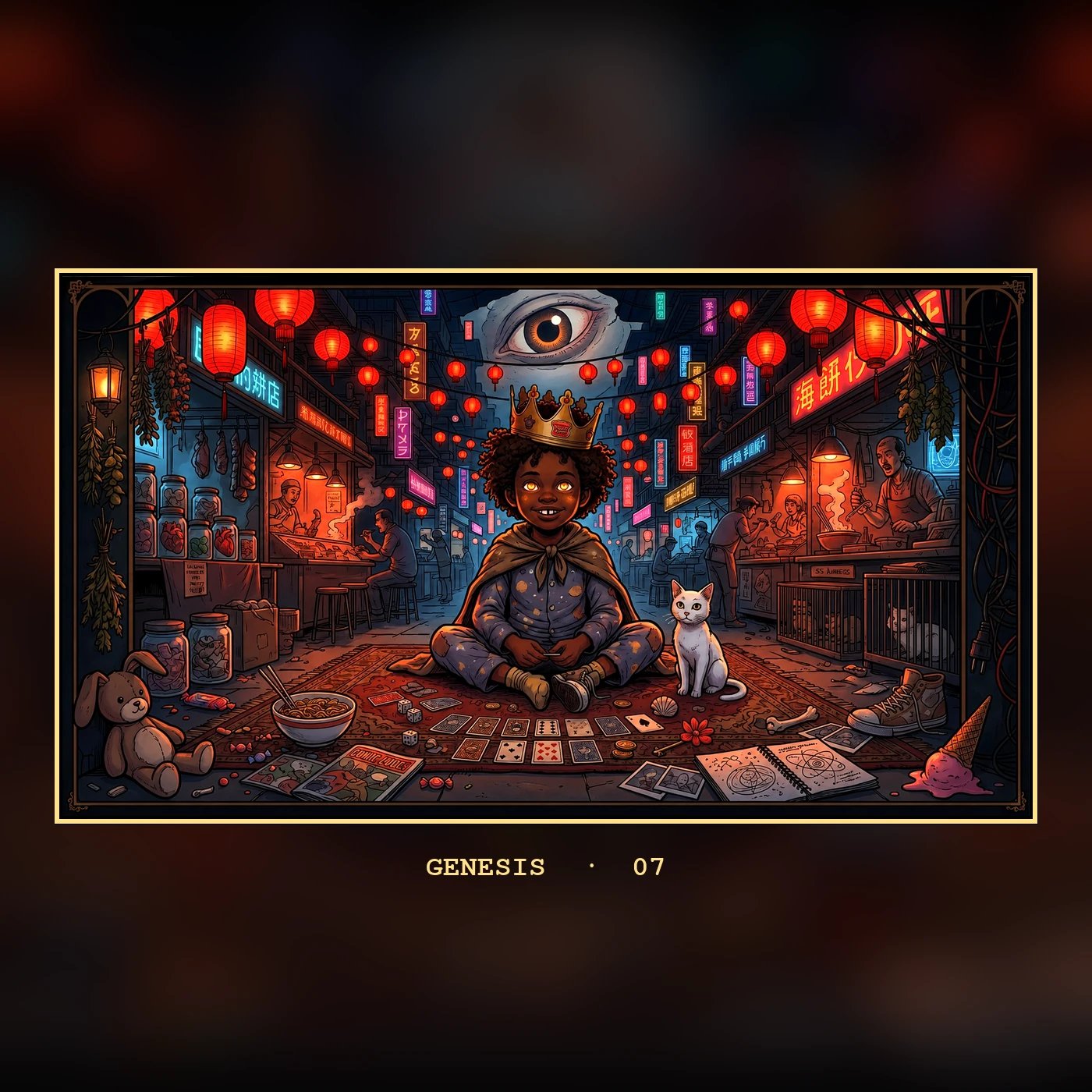 GENESIS 07 · YEKIRA NFT artwork