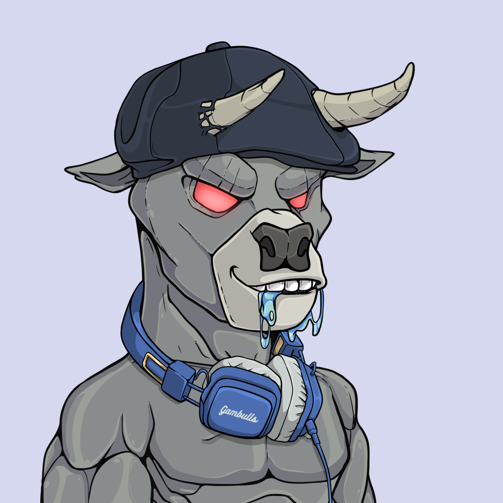 Gambulls #4632 NFT artwork